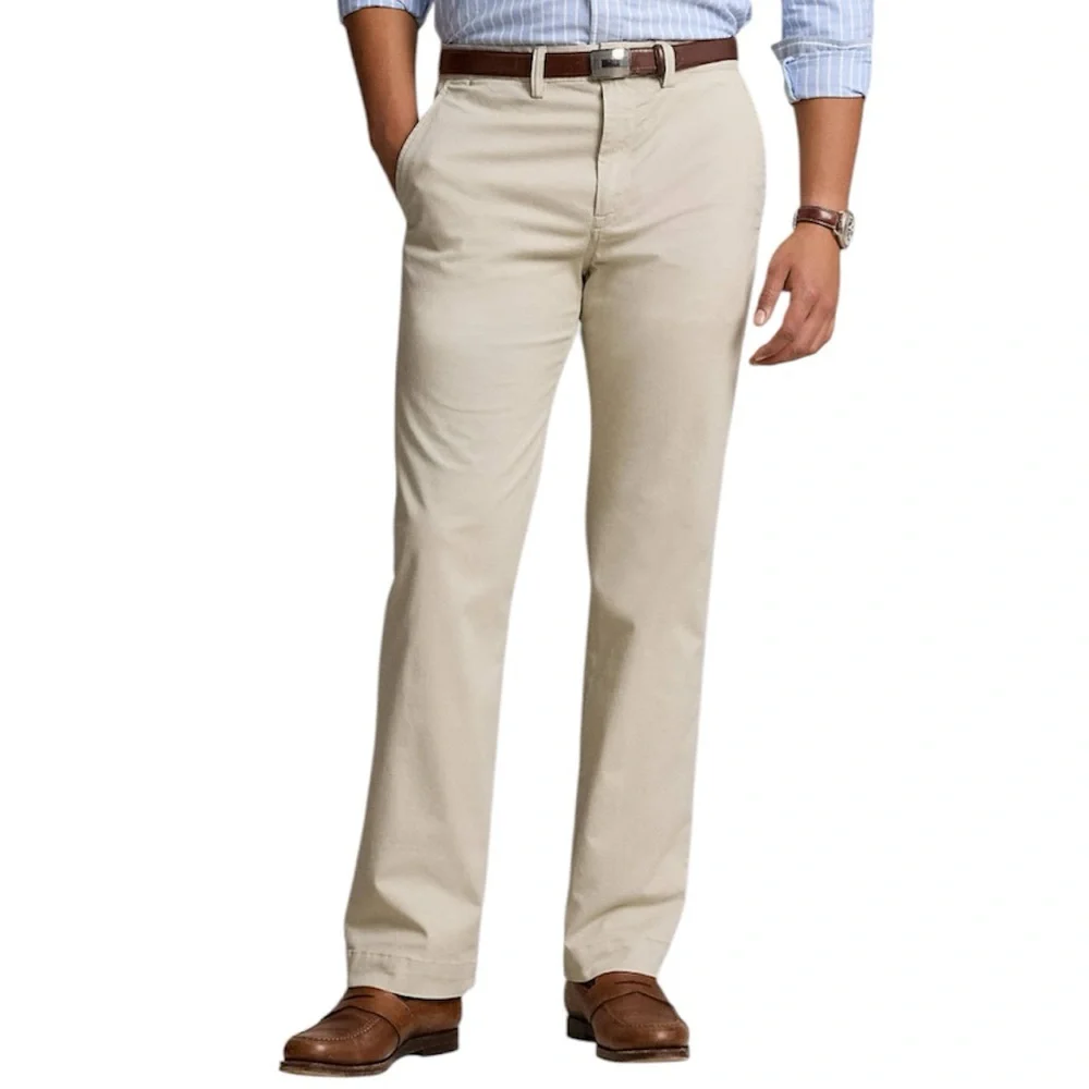 Polo Ralph Lauren Men's Pants 56B x 30‎ Classic Fit Cotton Flat Front Pocket NEW